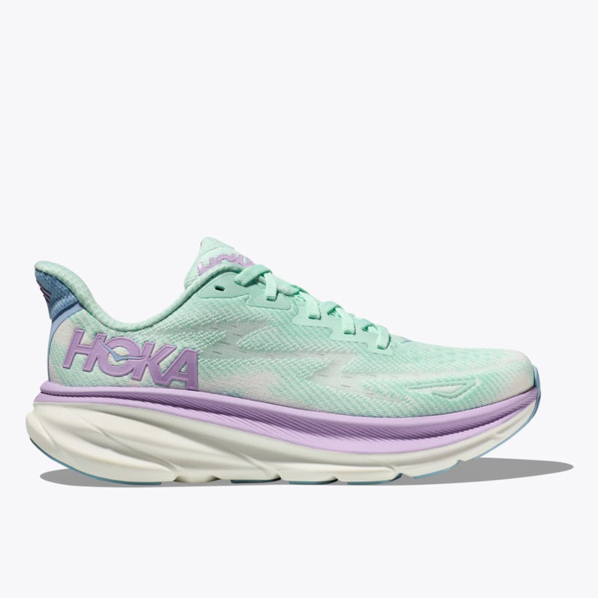 Hoka Clifton 9 Sunlit Ocean / Lilac Mist Disruptive performance for ...