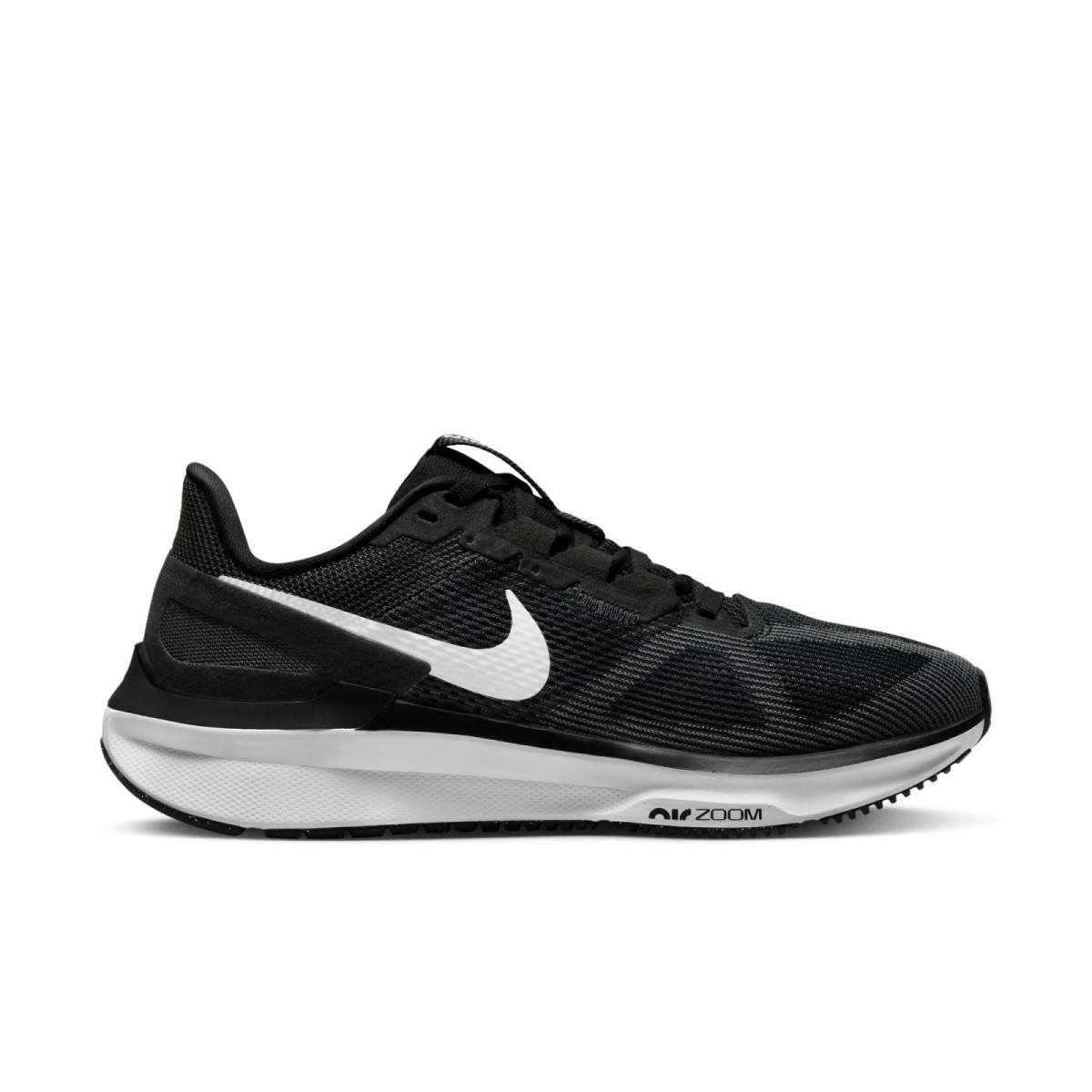 Nike Structure 25 Black / White - Dark Smoke Grey With stability where ...