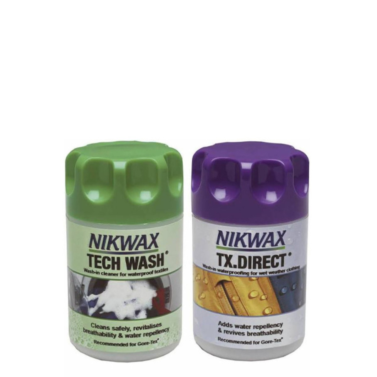 Nikwax Tech Wash 150ml + TX Direct Wash In 100ml