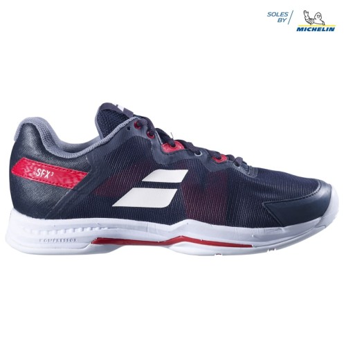 Babolat SFX3 All Court Tennis Shoes Black Poppy Red Whether you