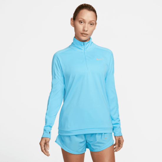 Nike Pacer 1/4-Zip Pullover You feel the cool resistance of the wind as ...